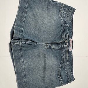 Mossimo Supply Co Blue Jean Shorts Classic Style